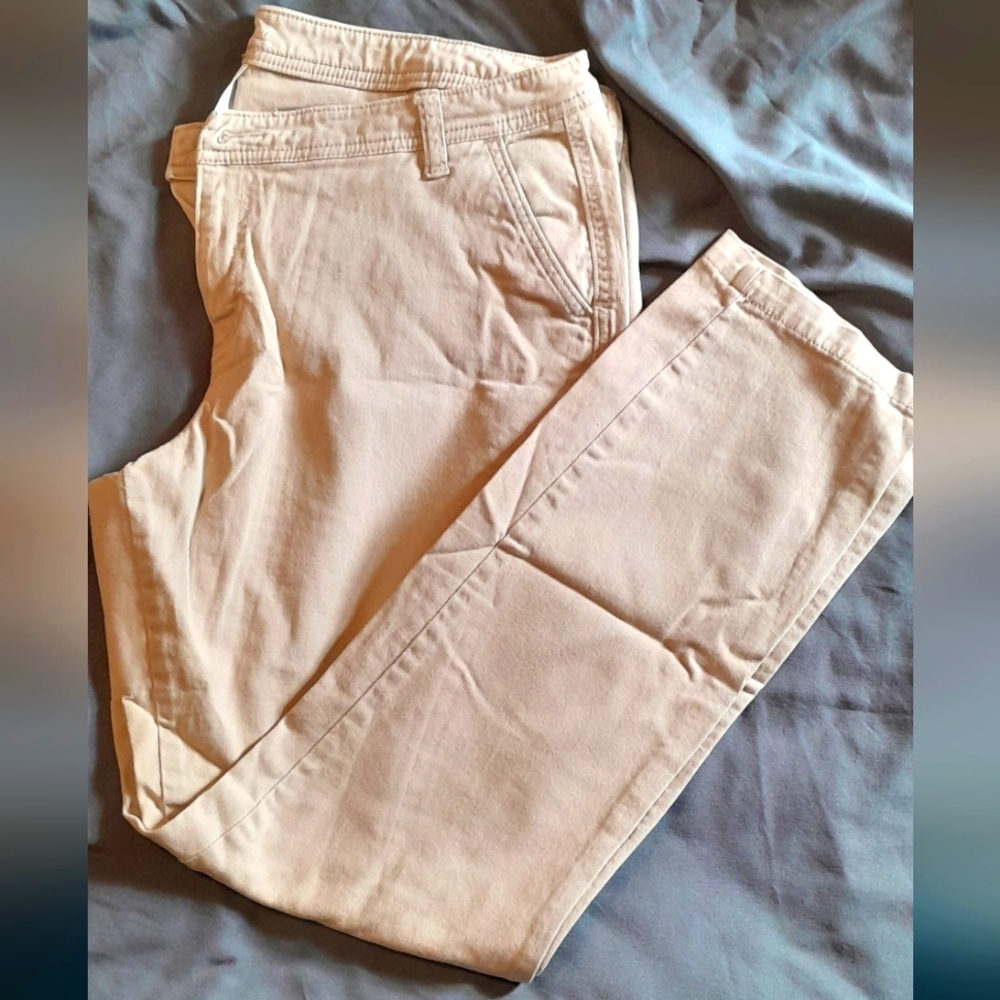Old Navy DIVA pants Tan Khaki Size 14